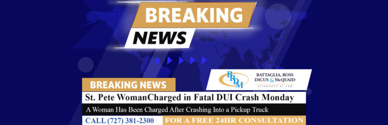 [01-17-23] St. Pete Woman With 2 Kids in Her Vehicle Charged in Fatal DUI Crash Monday