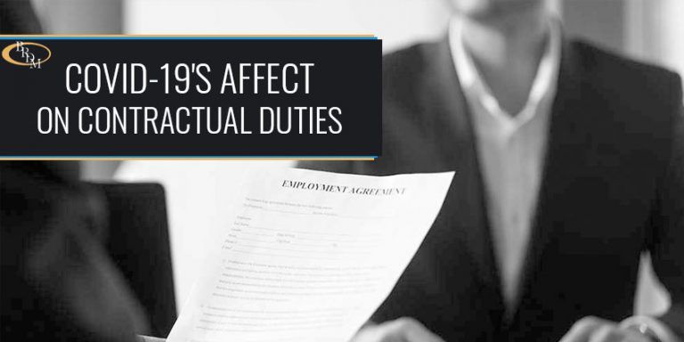 HOW DOES THE CORONAVIRUS (COVID-19) AFFECT CONTRACTUAL DUTIES OF PARTIES IN REAL ESTATE CONTRACTS AND LEASES