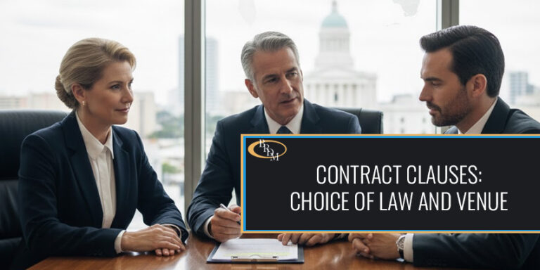 Contract Clauses: Choice of Law and Venue Explained