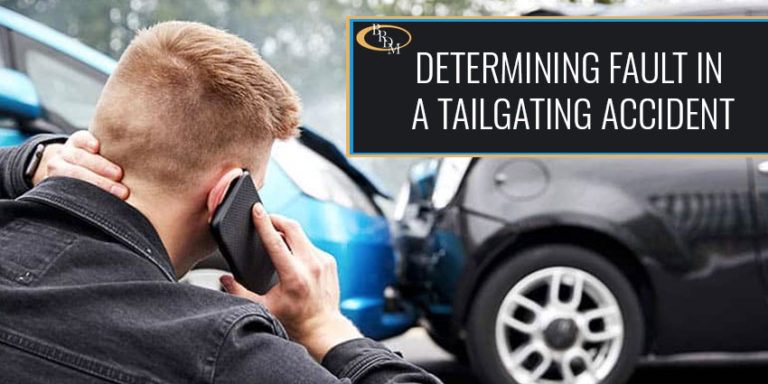 Determining Fault in a Tailgating Accident