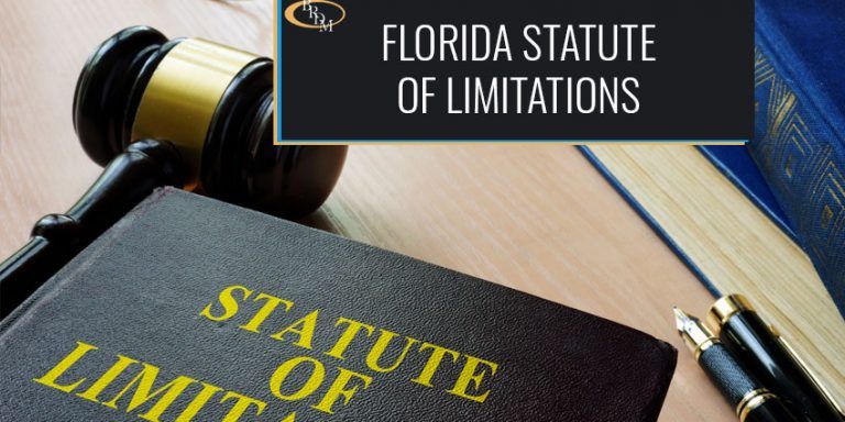 FLORIDA’S STATUTE OF LIMITATIONS