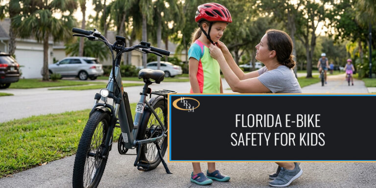 Florida E-Bike Safety for Kids: Laws Parents Should Know