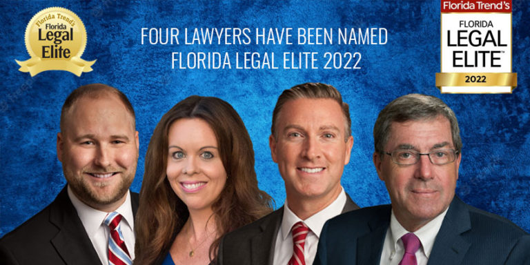 Four Lawyers Have Been Named Florida Legal Elite 2022