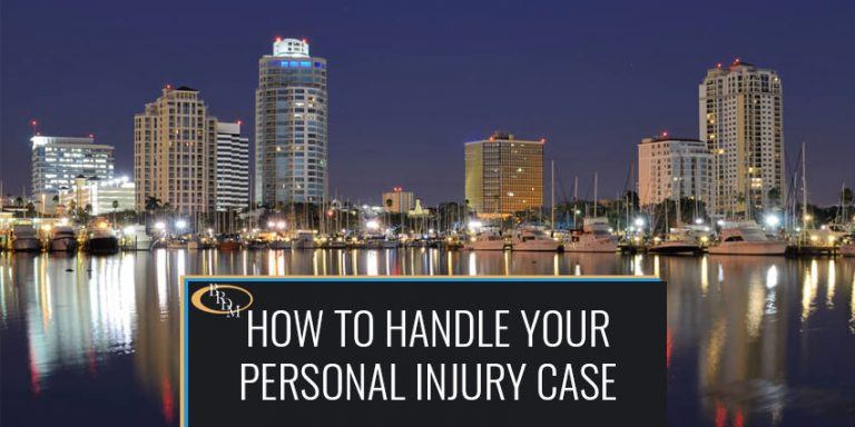 HOW TO HANDLE YOUR PINELLAS COUNTY PERSONAL INJURY CASE