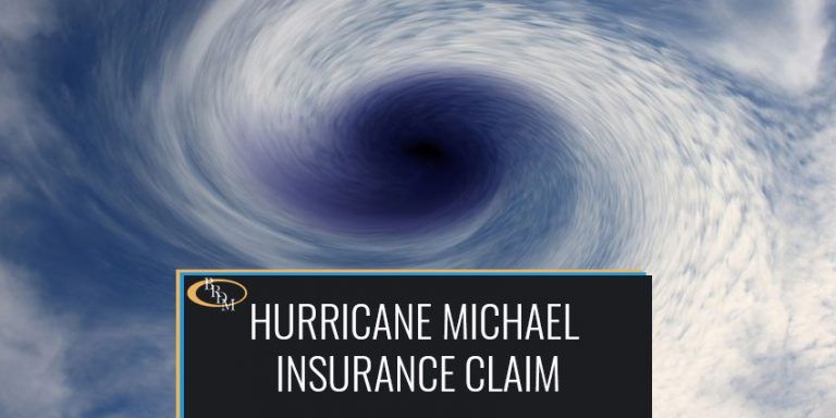 HURRICANE MICHAEL INSURANCE CLAIM