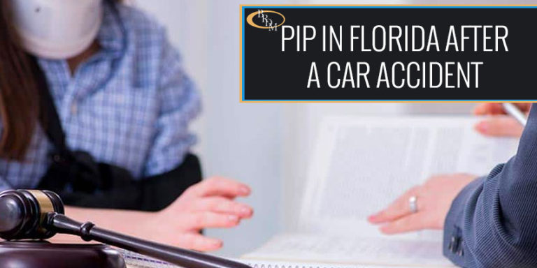 How Does PIP Work in Florida After a Car Accident?
