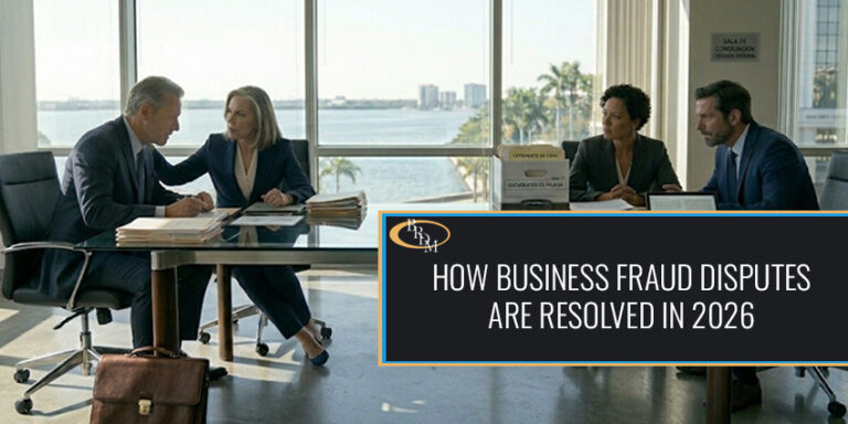 How Florida Business Fraud Disputes Are Resolved in 2026