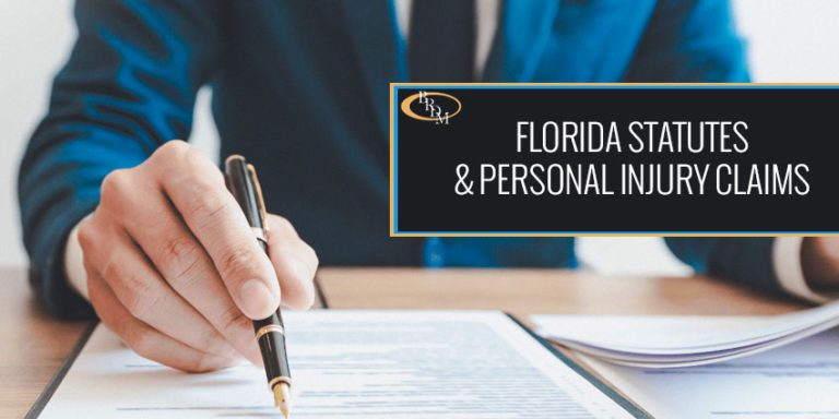 How Florida Statutes Affect Personal Injury Claims
