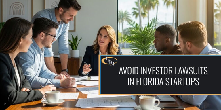 How a Florida Startup Can Avoid Lawsuits From Investors