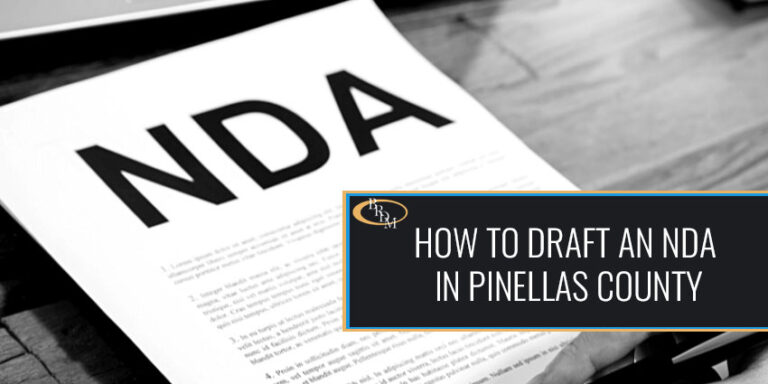 How to Draft an NDA in Pinellas County