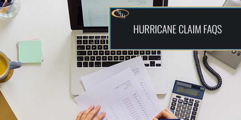 Hurricane Insurance Claim Frequently Asked Questions (FAQs)