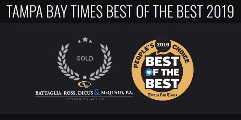 Tampa Bay Times Best of the Best Winner for Best Attorney/Law Firm