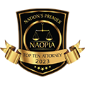 Nation’s Premier NAOPIA Top Ten Attorney 2023