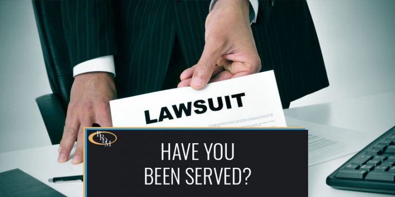 Steps to Take After You or Your Business Has Been Served With a Lawsuit