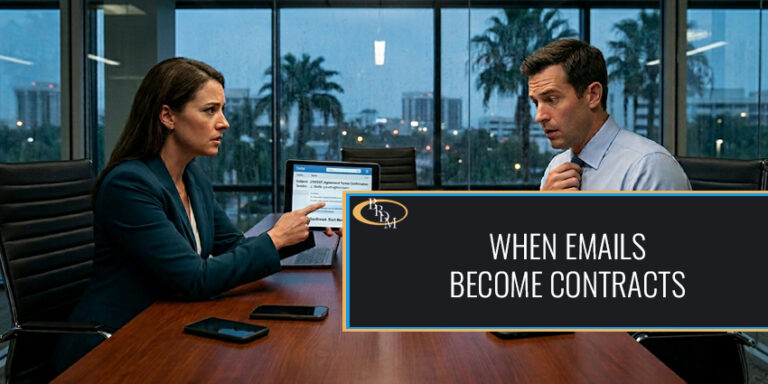 When Emails Become Contracts in Florida Business Disputes