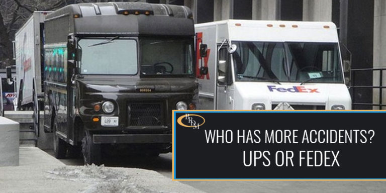 Who has more accidents? UPS or FedEx